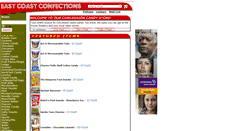 Desktop Screenshot of eastcoastconfections.com